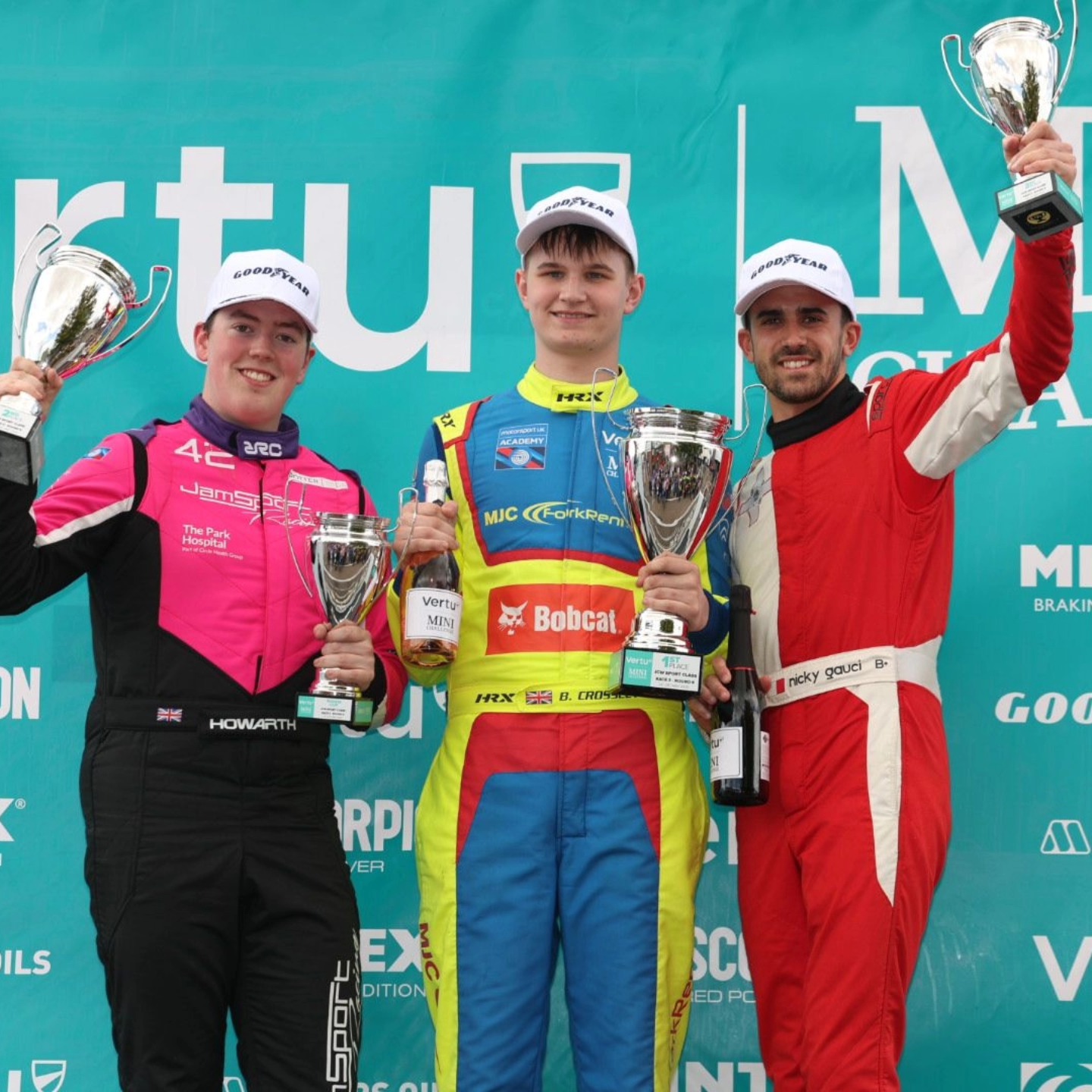 Snetterton Ben Crossley Podium